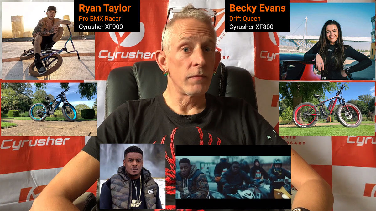 BICICLETA ELÉCTRICA XF900 PRESENTADA EN BBC3 GASSED UP