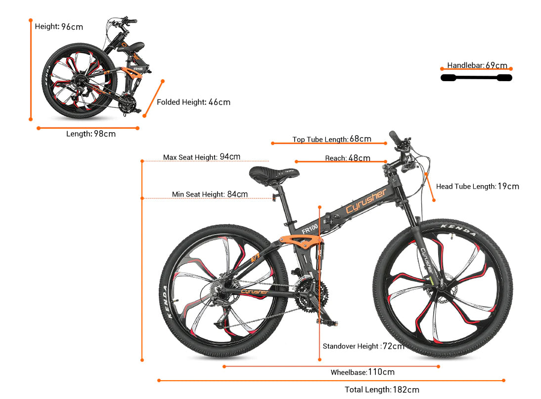 Cyrusher FR100 Mountain Bike