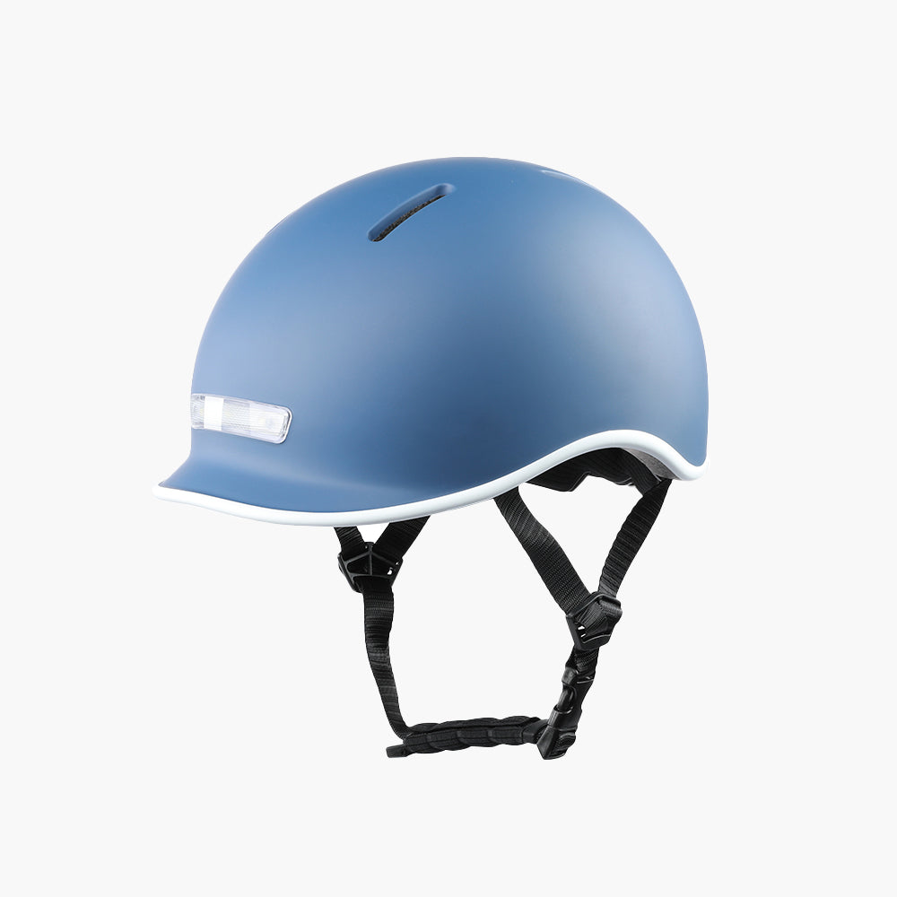Casco elegante con luz