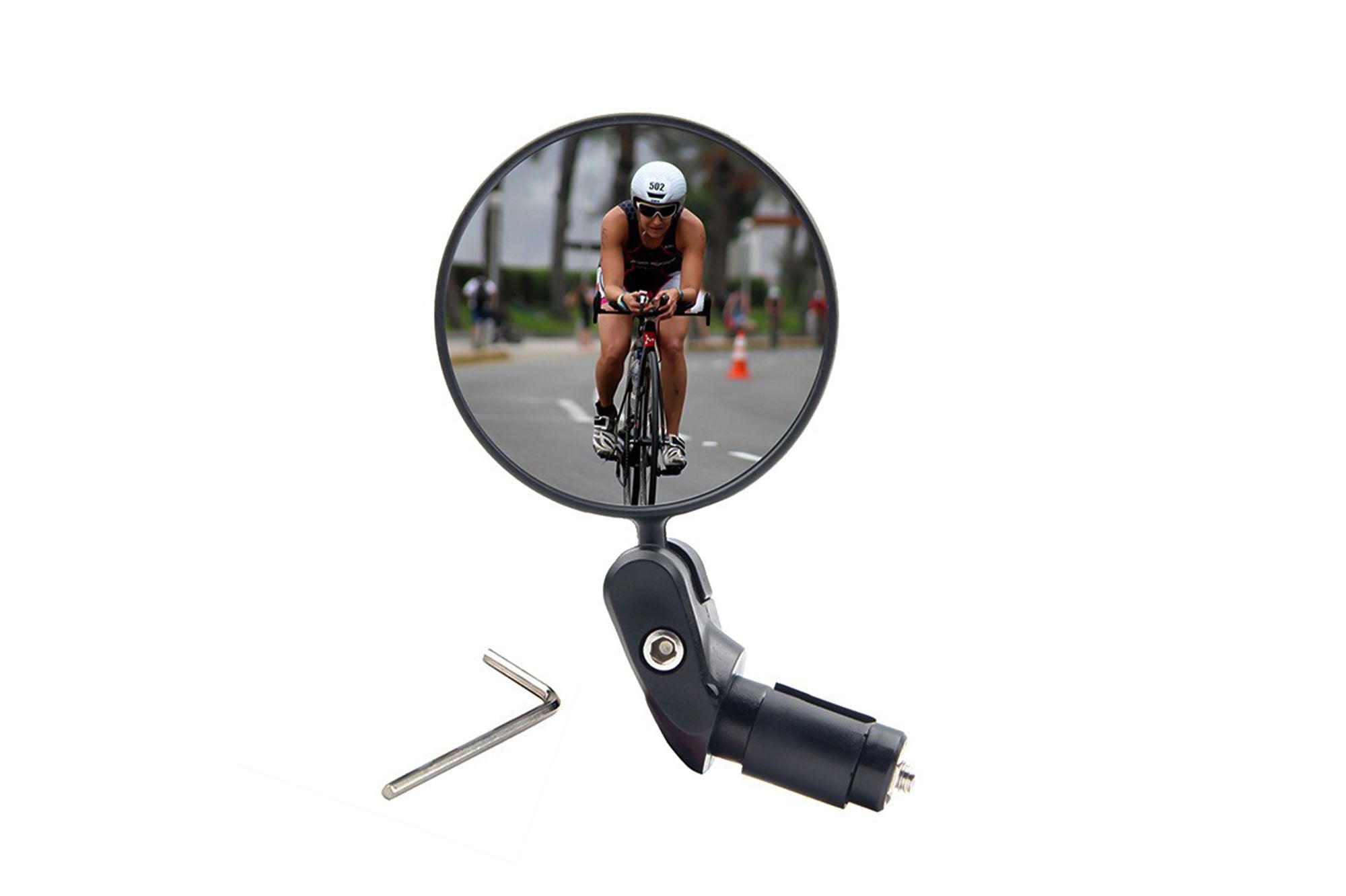 Bar End Mirrors- Circle(Sold as Pair)