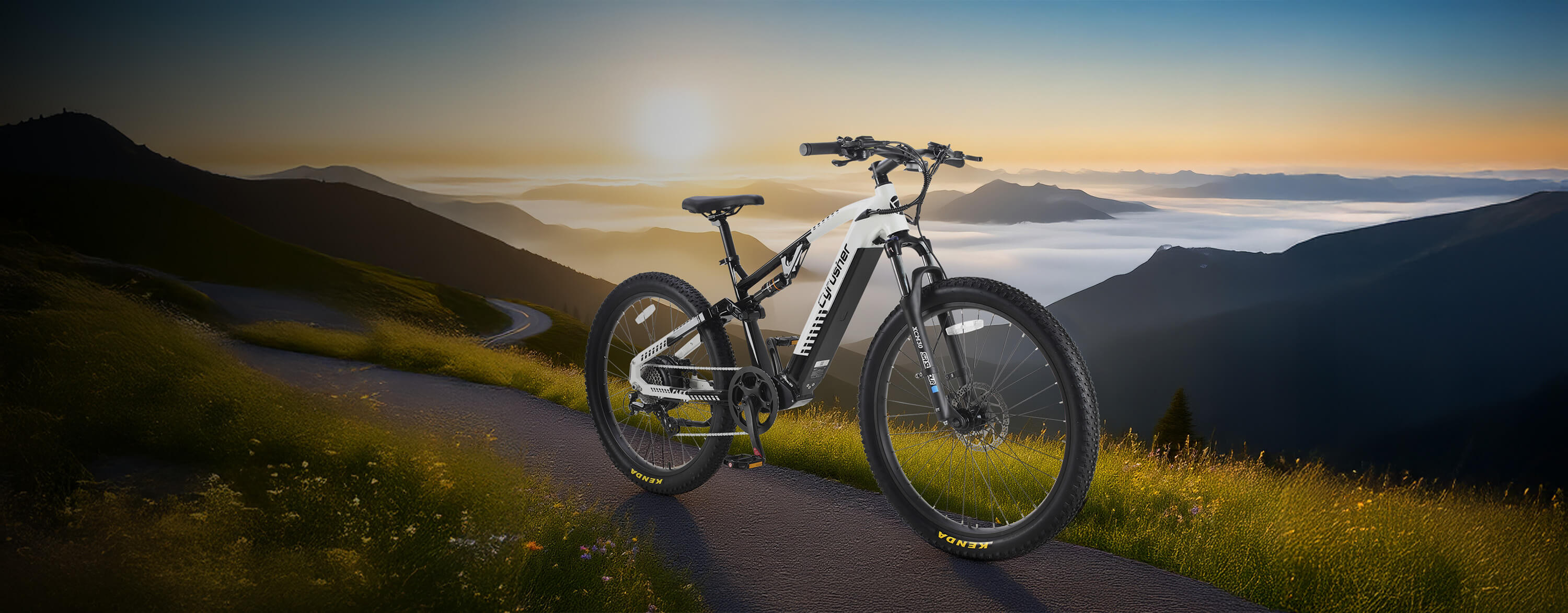 <strong>Your All-Terrain, All-Purpose E-MTB.</strong>