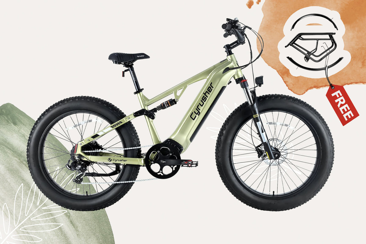 Rover + Free Fenders & Rear Rack