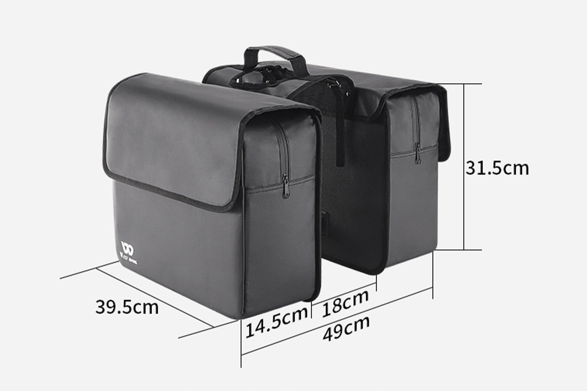 SR200 Bolsa trasera para bicicleta
