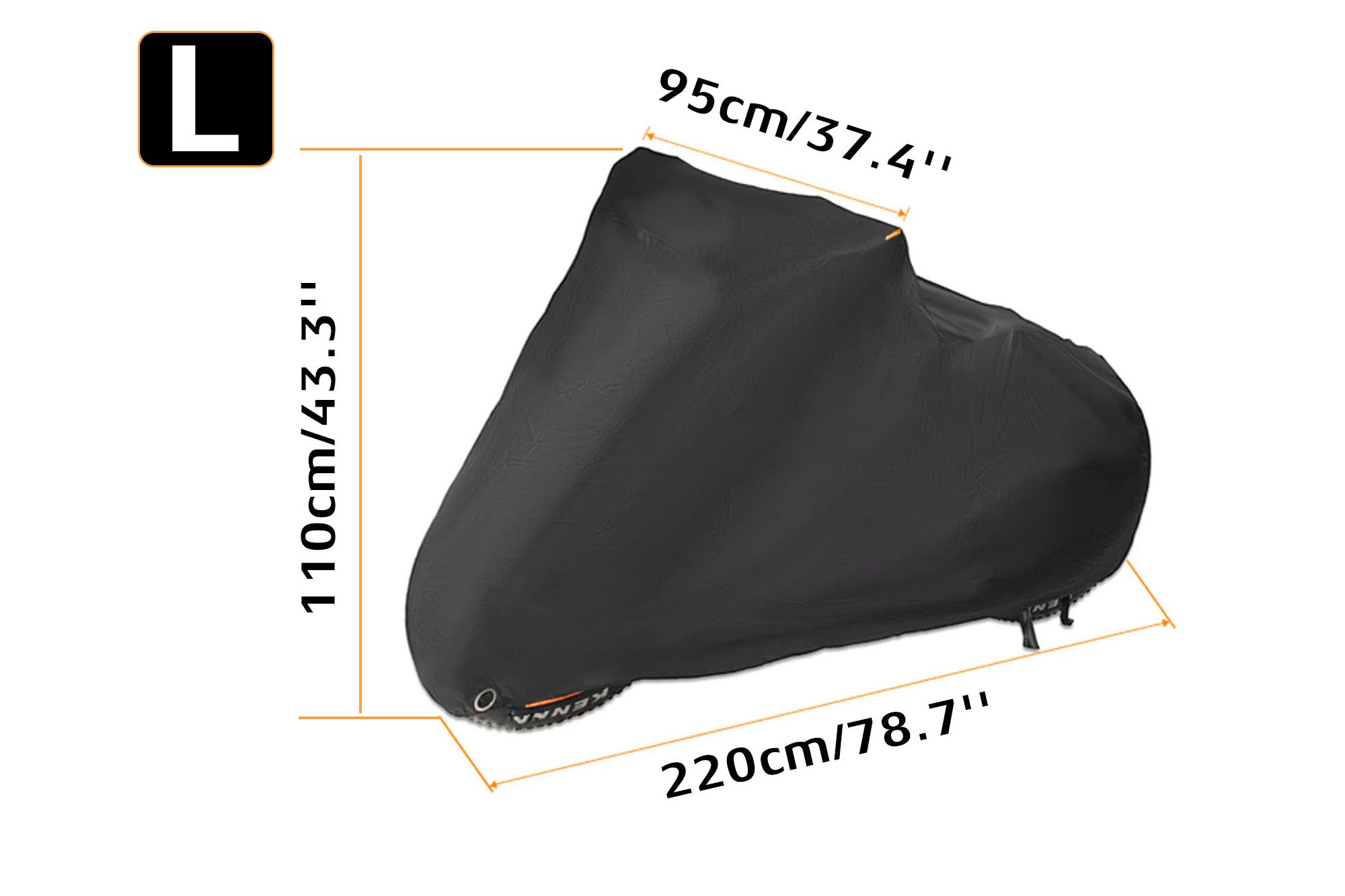 Cyrusher All-Weather E-Bike Cover | Funda Impermeable 210D