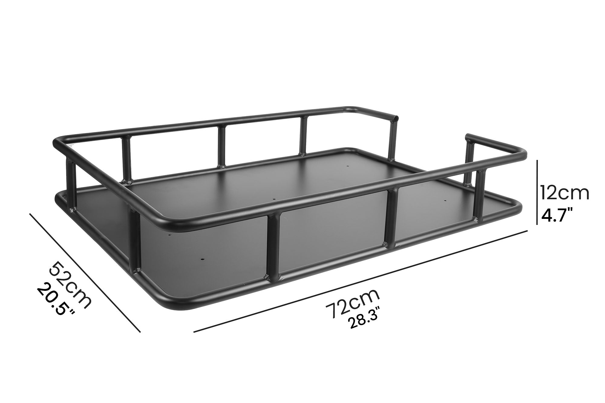 Cesta trasera grande para bicicleta
