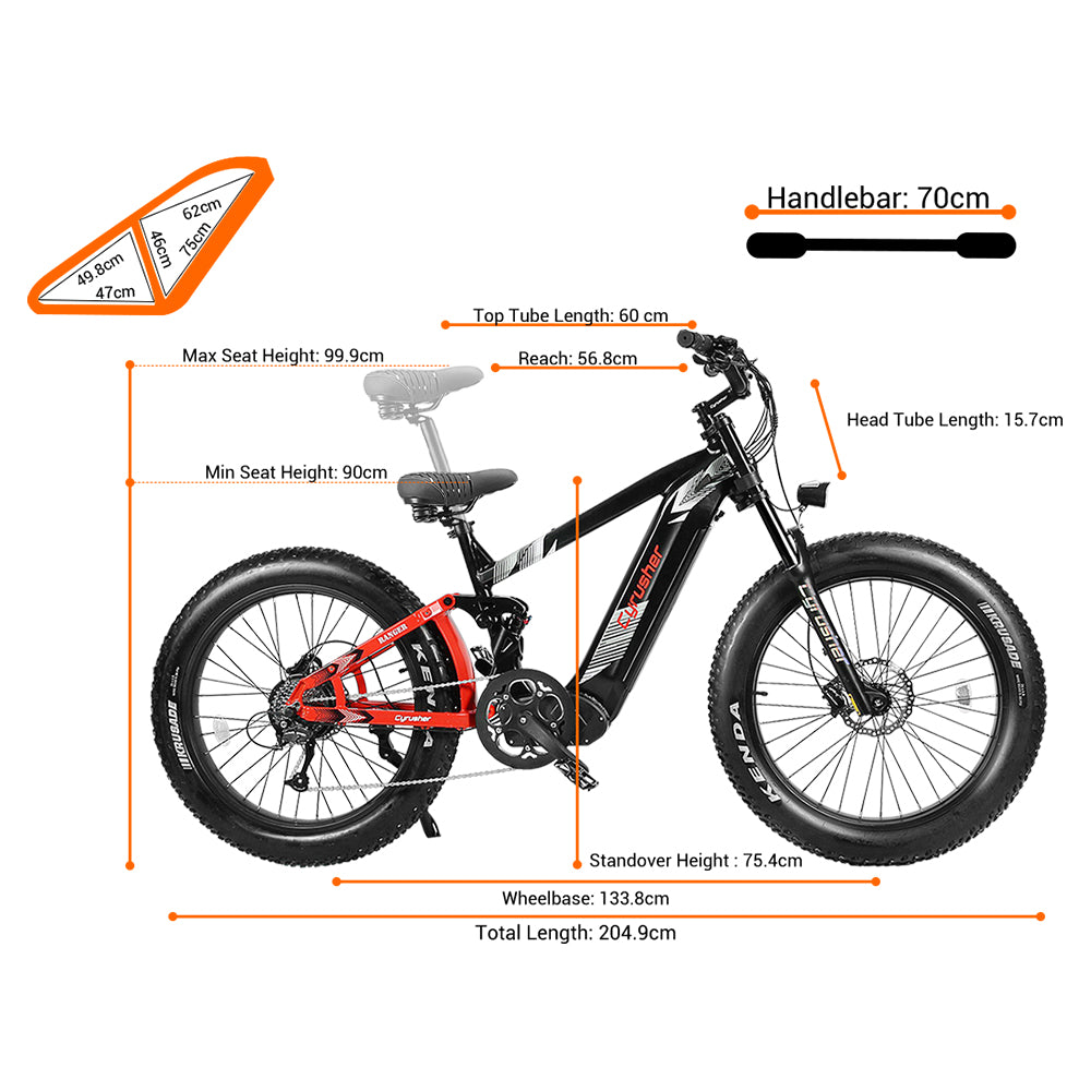 Ranger Bicicleta electrica Todoterreno
