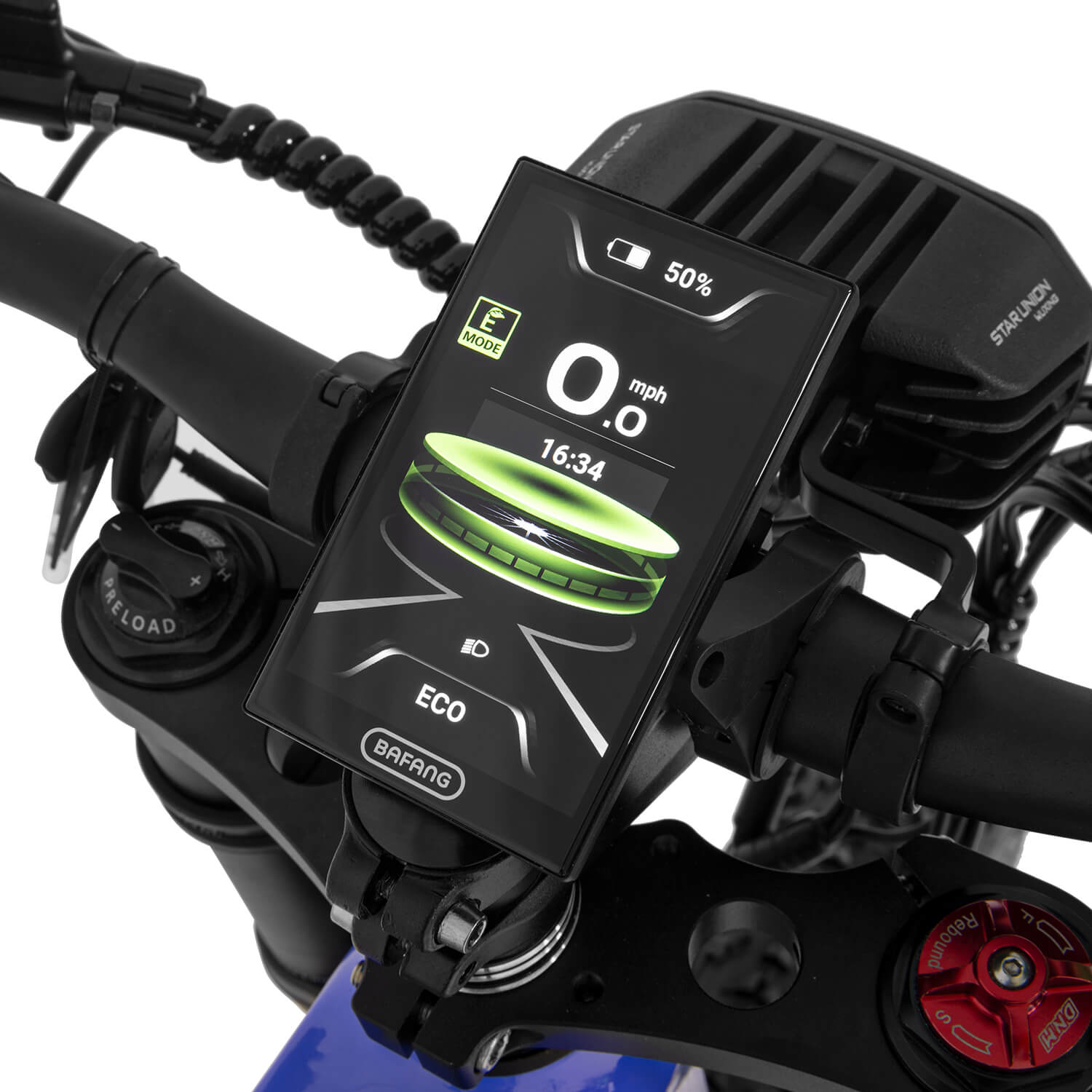 Trident con transmisión central Bicicleta electrica