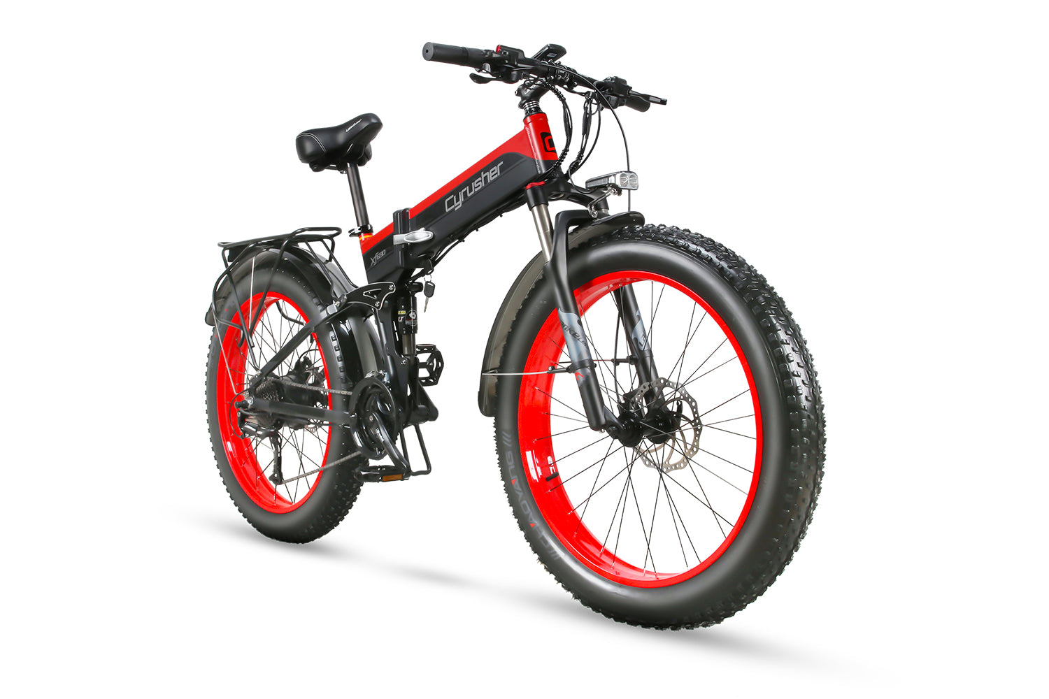 Cyrusher XF690 bici eléctrica plegable 1000W