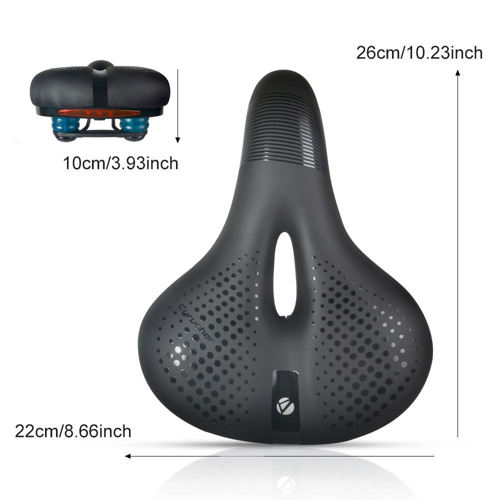 Asiento de bicicleta de montaña de PVC Cyrusher