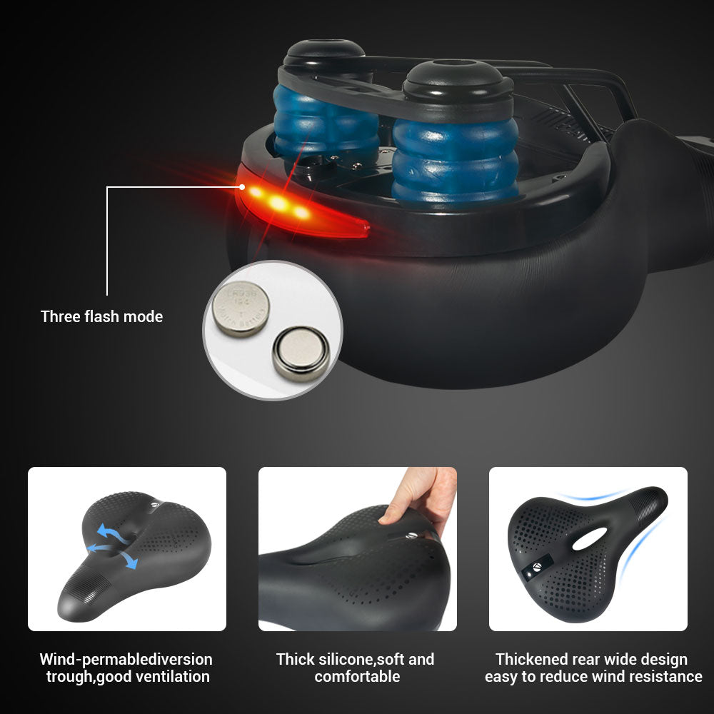 Asiento de bicicleta de montaña de PVC Cyrusher