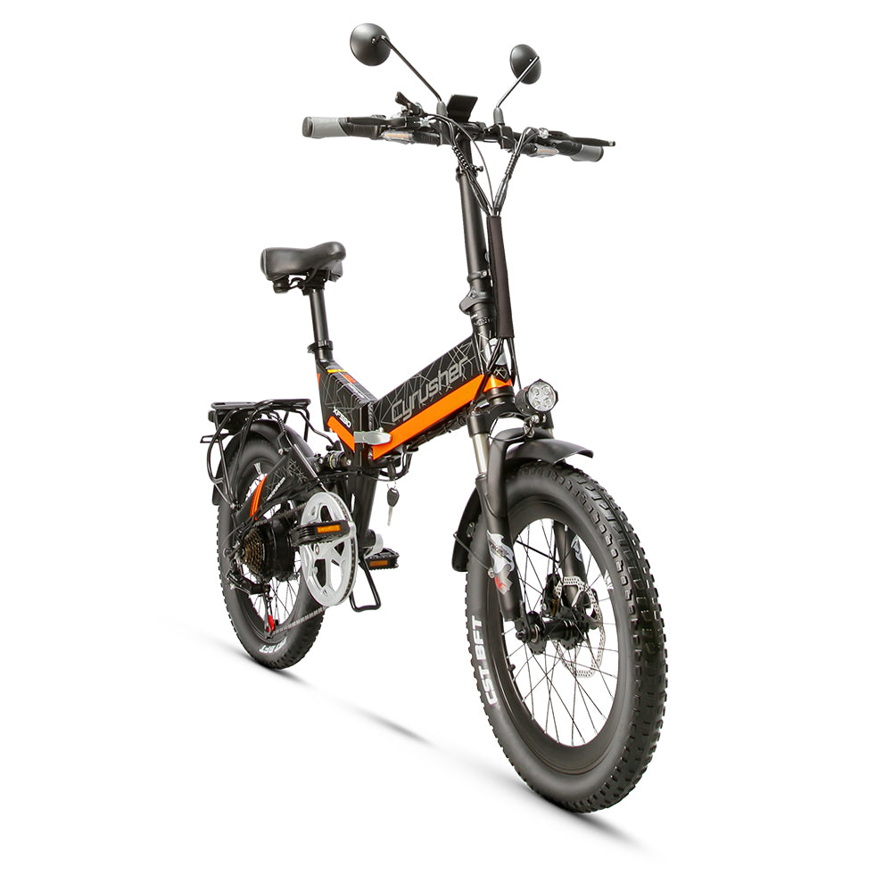 Cyrusher XF590 bici eléctrica plegable 500W(Upgraded version)