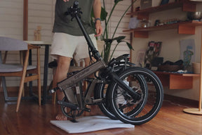 Bicicleta eléctrica plegable