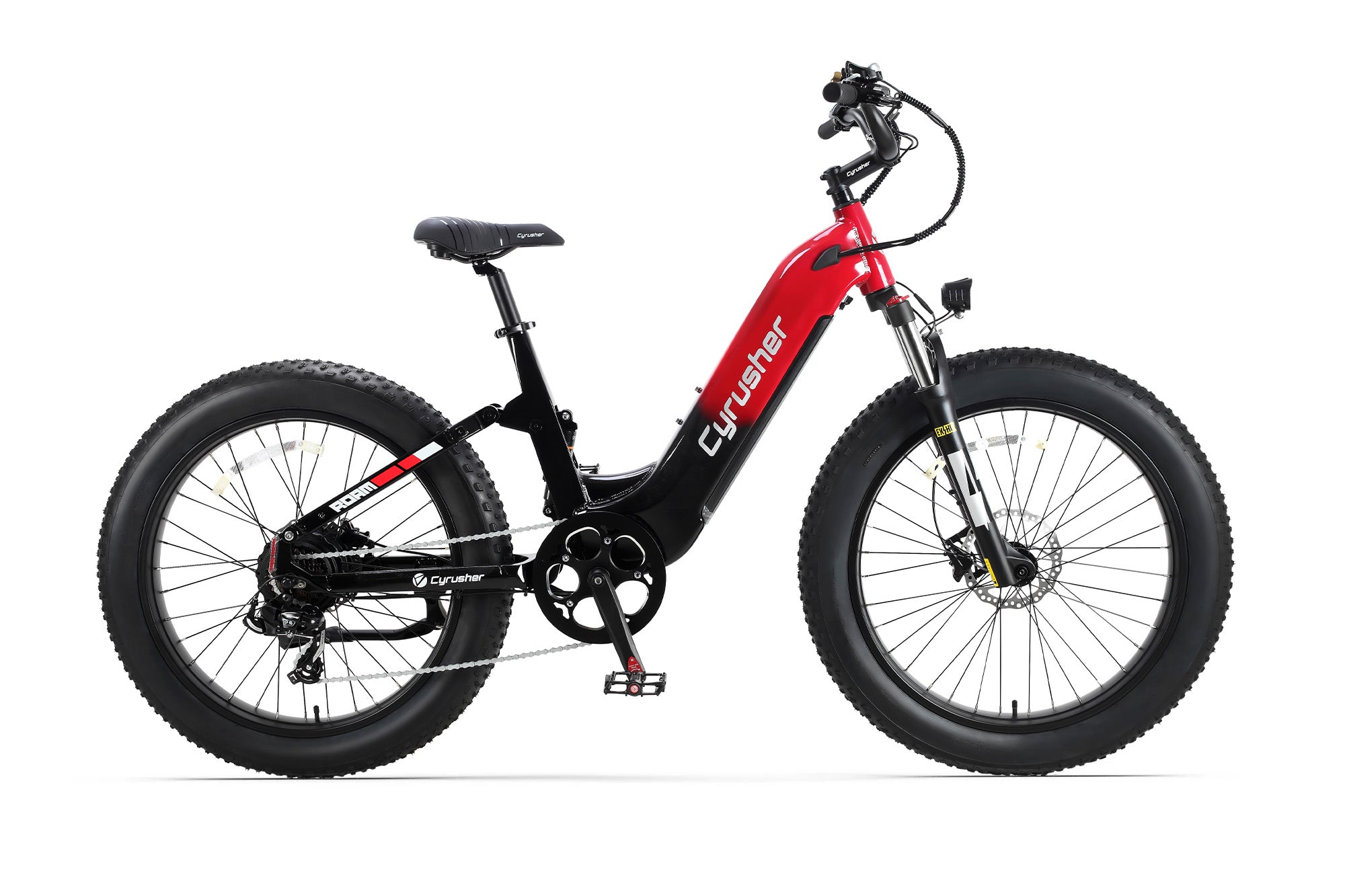 Cyrusher のSOLO Cyrusher/サイラッシャー SOLO/ソロ フル電動自転車 24インチ 公道走行