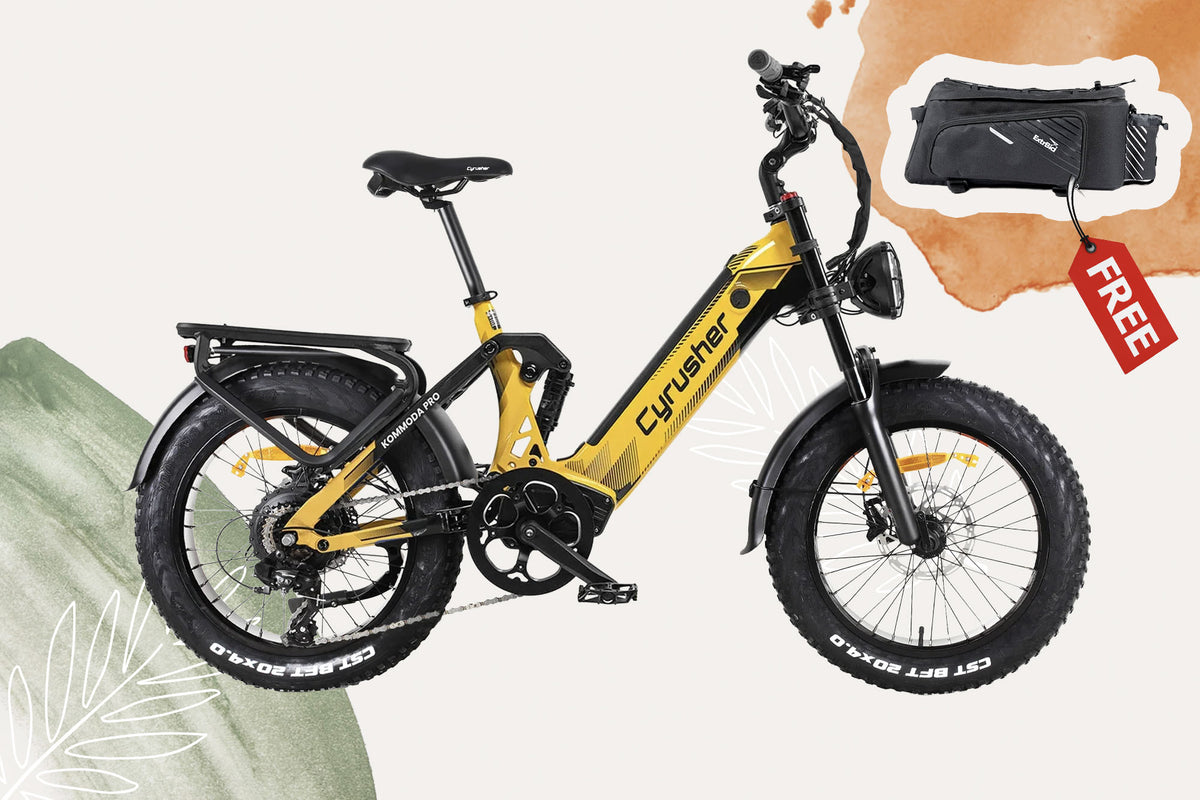 Kommoda Pro + Free SR100 Pannier Bag