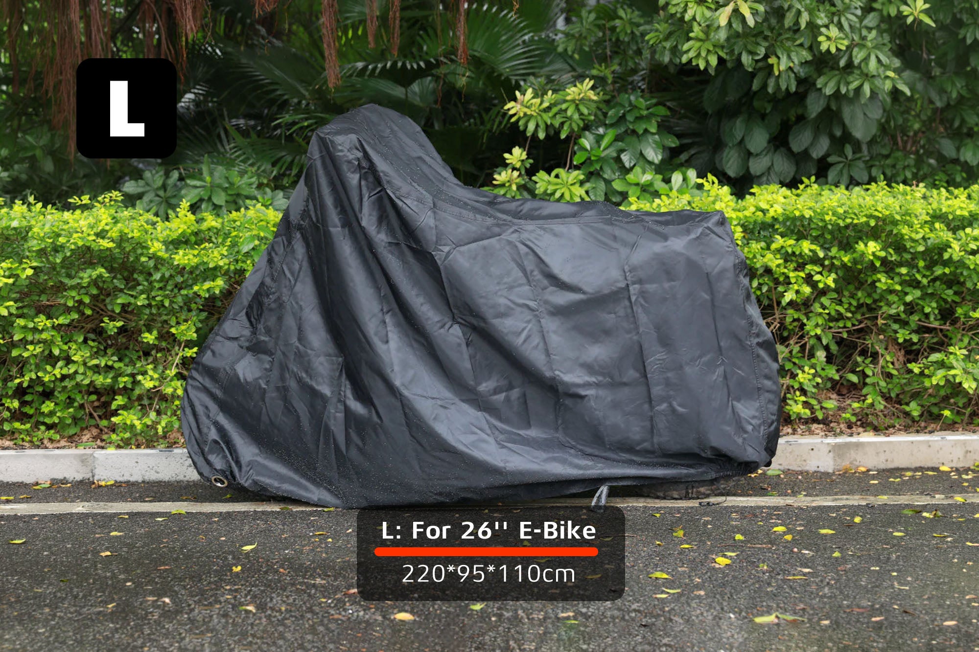 Cyrusher All-Weather E-Bike Cover | Funda Impermeable 210D