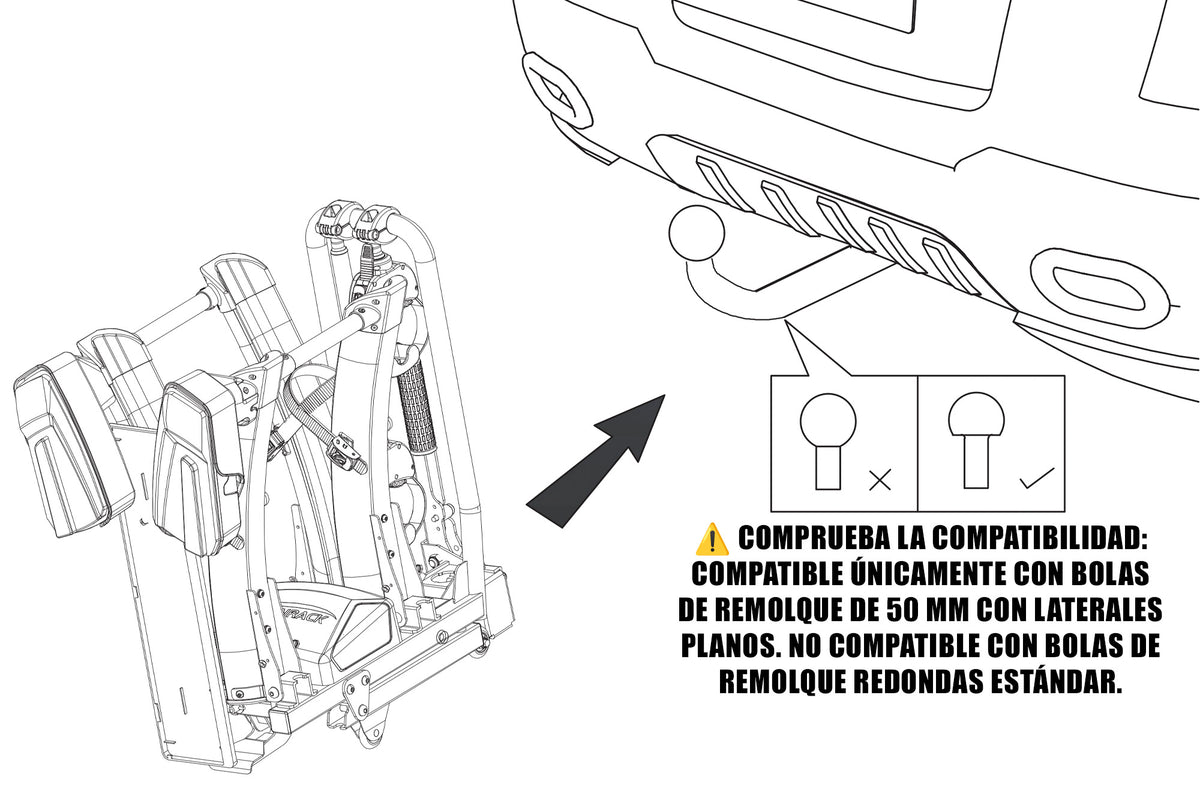 Portaequipajes para bicicletas eléctricas