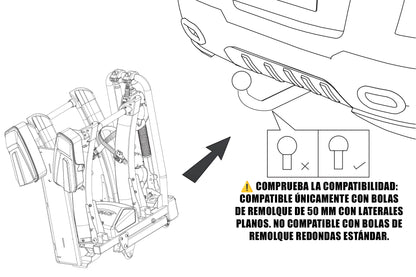 Portaequipajes para bicicletas eléctricas