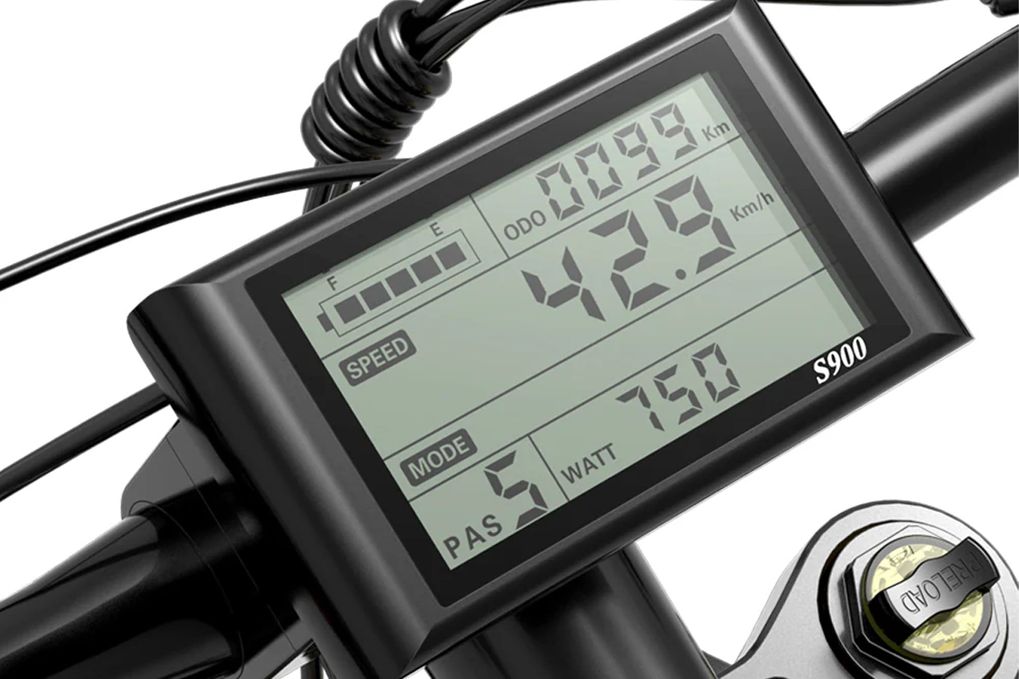 LCD-SW900-Code-Meter-Display