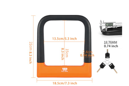 U Lock Plus para neumáticos anchos