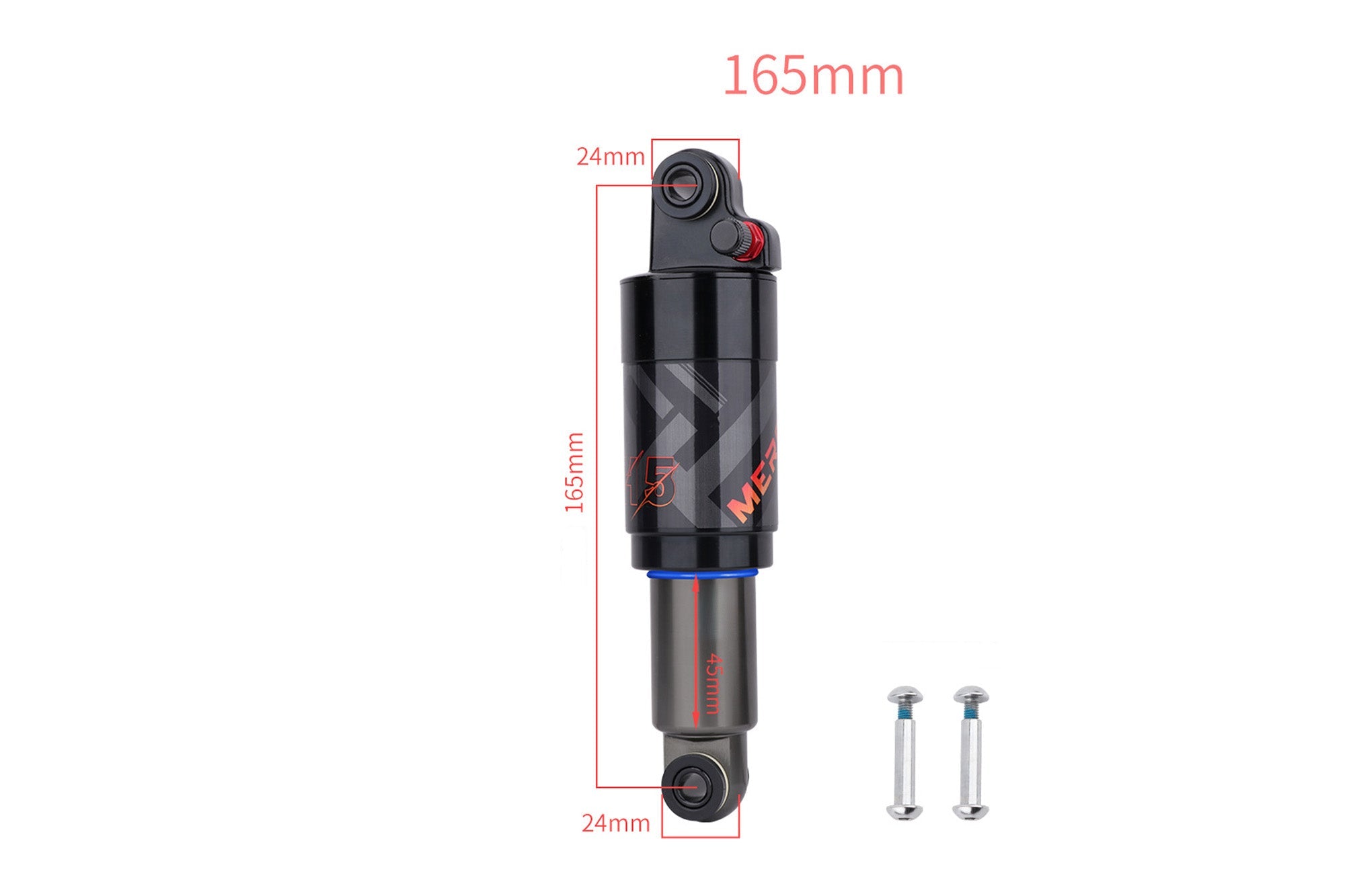 Suspensión neumática de 165 mm para bicicleta eléctrica Cyrusher Roam/Sprint
