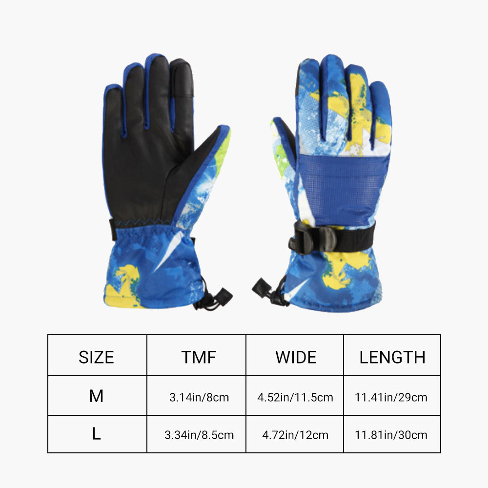 Guantes de esquí con pantalla táctil